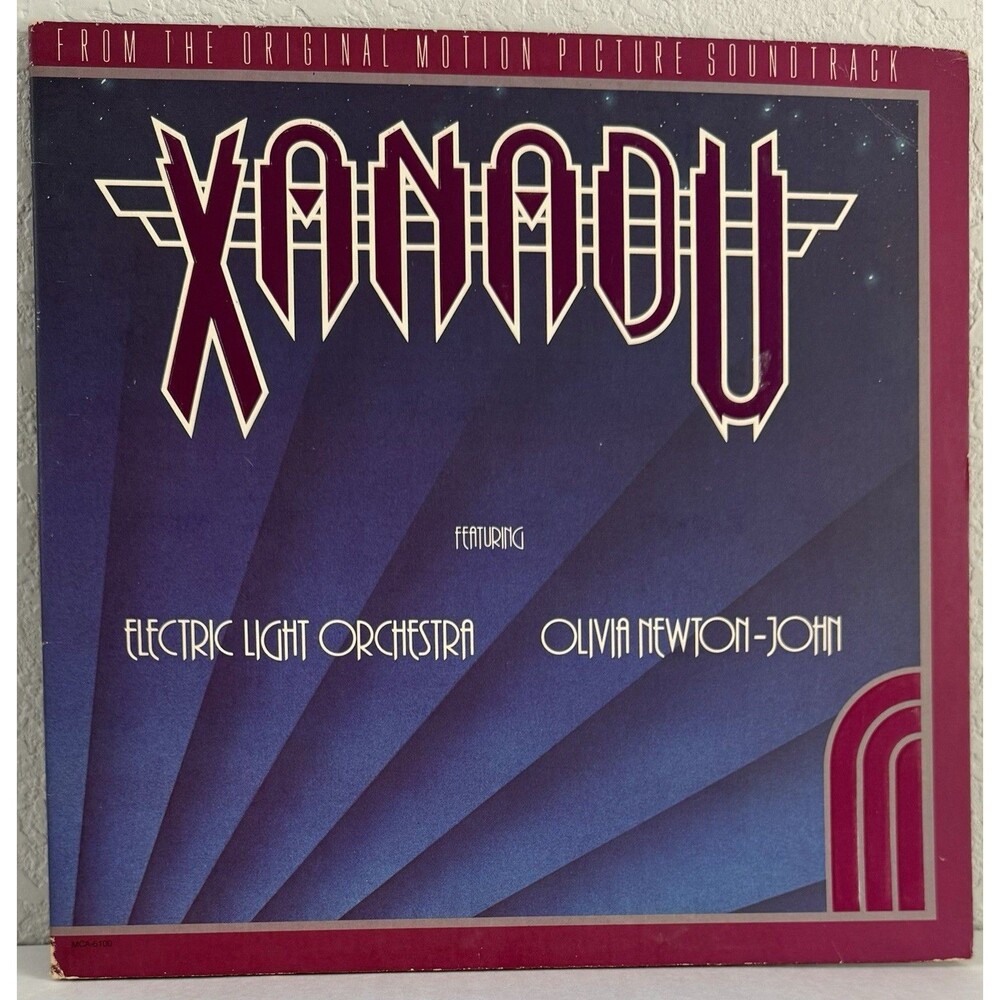 Xanadu Soundtrack - 1980  Olivia Newton John - Electric Light Orchestra Vinyl LP